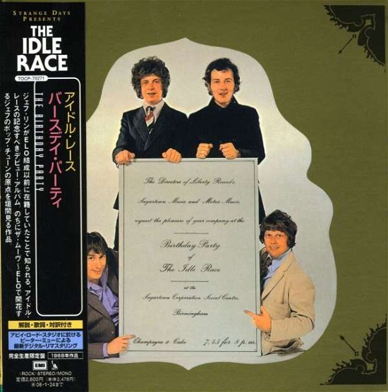 Birthday Party (Mini LP Sleeve) - Idle Race - Muzyka - TOSHIBA - 4988006855397 - 31 lipca 2007