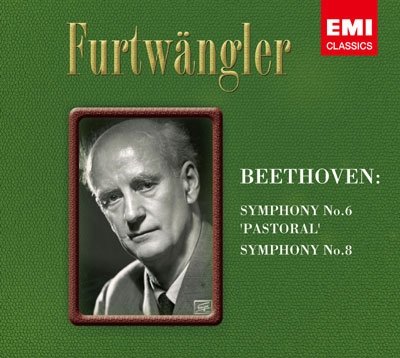 Beethoven: Symphony No.6 `pastoral` & 8 - Wilhelm Furtwangler - Musikk - TOSHIBA - 4988006884397 - 19. januar 2011