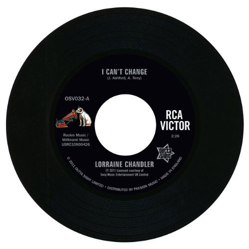 Cover for Lorraine Chandler · I Can't Change / You Only Live Twice (7&quot;) (2011)