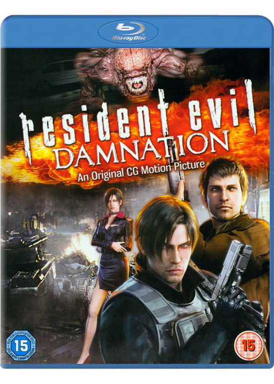 Cover for Resident Evil: Damnation (Blu-ray)