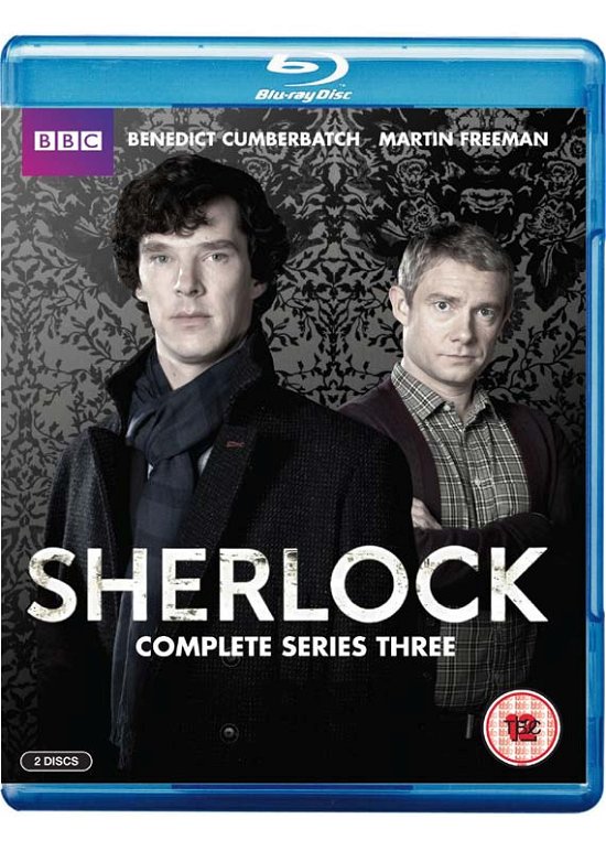 Cover for Sherlock S3 BD · Sherlock Series 3 (Blu-ray) (2014)