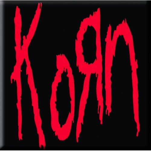 Korn Single Cork Coaster: Logo - Korn - Merchandise - Unlicensed - 5055295389397 - 