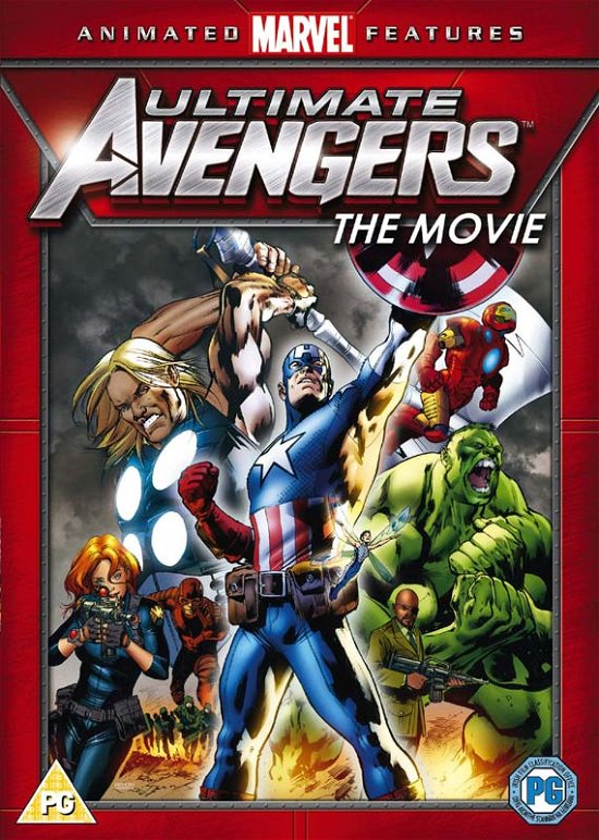Cover for Ultimate Avengers 1 [edizione: · Ultimate Avengers - The Movie (DVD) (2015)
