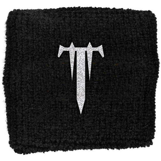 Trivium Embroidered Wristband: T (Loose) - Trivium - Gadżety -  - 5056365722397 - 