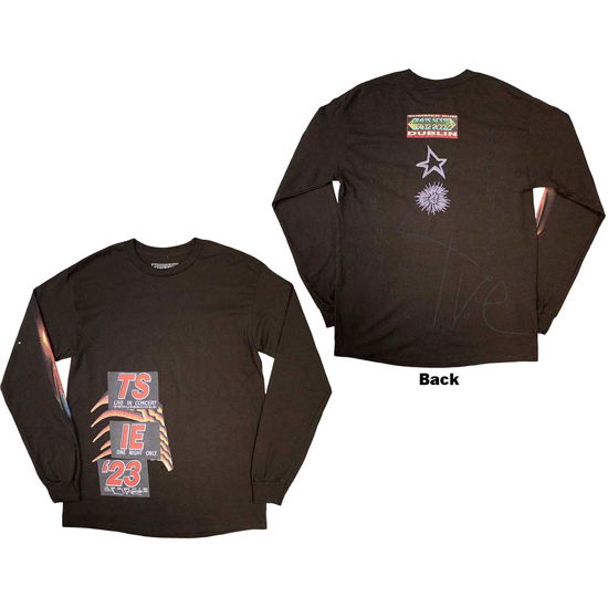 Travis Scott Unisex Long Sleeve T-Shirt: Summer Run 2023 Dublin (Back Print & Ex-Tour) - Travis Scott - Fanituote -  - 5056737244397 - 