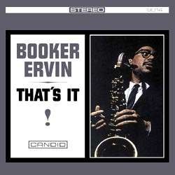 Cover for Booker Ervin · That's It (LP) [180 gram edition] (2006)