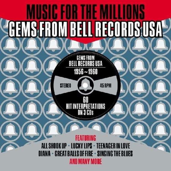 Cover for Music For The Millions - Gems From Bell Records Usa (CD) (2013)