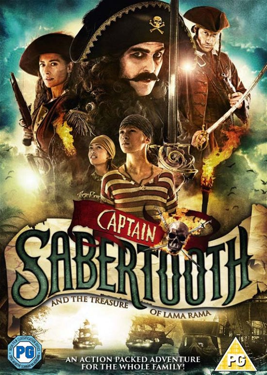 Cover for Captain Sabertooth (DVD) (2015)