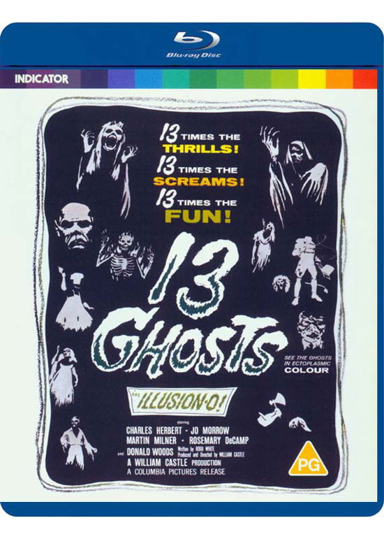 13 Ghosts - 13 Ghosts - Film - Powerhouse Films - 5060697921397 - 26. april 2021