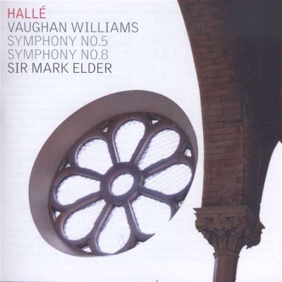 Symphonies 5 & 8 - Vaughan Williams / Halle Orchestra / Elder - Musikk - HALLE ORCHESTRA - 5065001341397 - 9. juli 2013