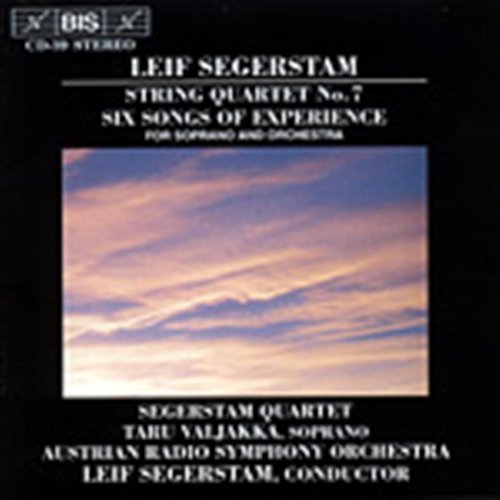 Cover for Leif Segerstam · Six Songs Of Experience /  Strin (CD) (1995)