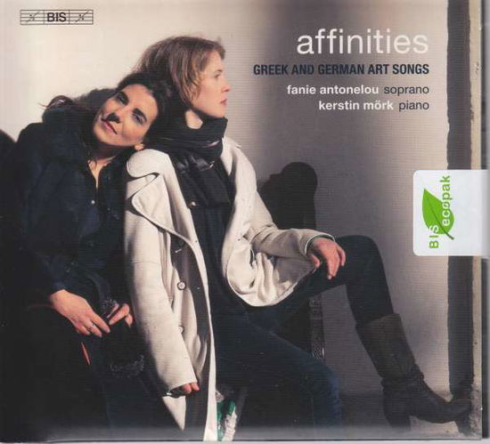 Cover for Antonelou, Fanie / Mörk, Kerstin · Affinities.Griechische und deutsche Kunstlieder (SACDH) (2019)