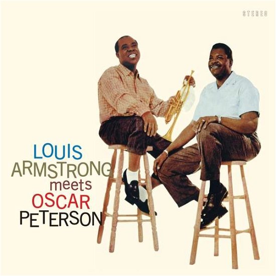 Cover for Louis Armstrong · Meets Oscar Peterson (Limited Blue Vinyl) (LP) [Limited edition] (2018)