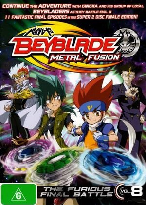 Beyblade Metal Fusion · Furious Final Battle 8 (DVD) (2012)