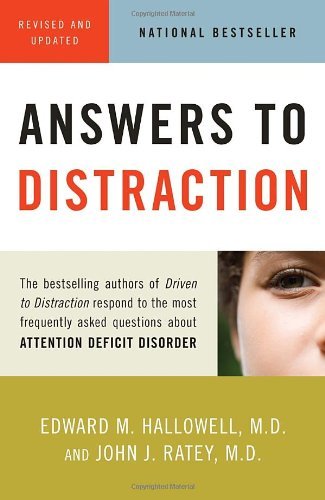 Cover for John J. Ratey M.d. · Answers to Distraction (Pocketbok) (2010)