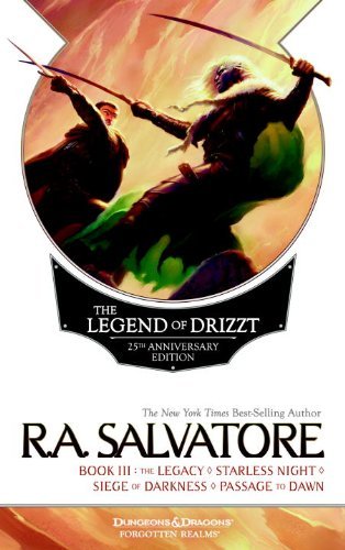 Cover for R. A. Salvatore · The Legend of Drizzt 25th Anniversary Edition, Book III - The Legend of Drizzt (Paperback Bog) [25 Anv edition] (2013)