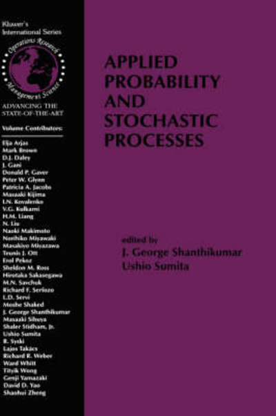 Cover for Ushio Sumita · Applied Probability and Stochastic Processes - International Series in Operations Research &amp; Management Science (Hardcover Book) [1999 edition] (1999)