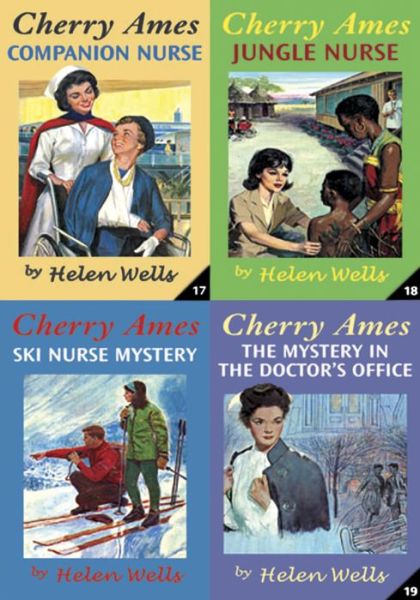 Cover for Helen Wells · Cherry Ames: Companion Nurse, Jungle Nurse, The Mystery in the Doctor's Office, Ski Nurse Mystery (Hardcover Book) [Box edition] (2008)