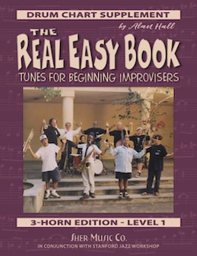 Cover for Alan Hall · The Real Easy Book Vol.1 (Drum Chart) (Sheet music) (2022)