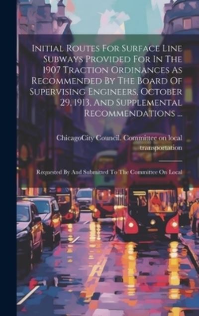 Initial Routes for Surface Line Subways Provided for in the 1907 Traction Ordinances As Recommended by the Board of Supervising Engineers, October 29, 1913, and Supplemental Recommendations ... - Chicago (Ill ) City Council Committee - Bücher - Creative Media Partners, LLC - 9781020594397 - 18. Juli 2023