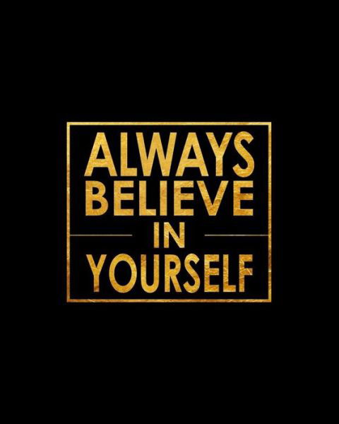 Cover for David Daniel · Always Believe in Yourself - Cornell Notes Notebook (Pocketbok) (2019)