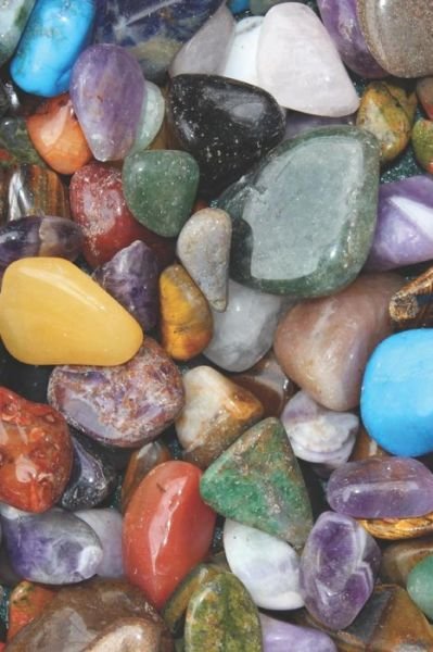 Cover for Pagan Essentials · Tumbled Gemstones Portable Notebook (Pocketbok) (2019)