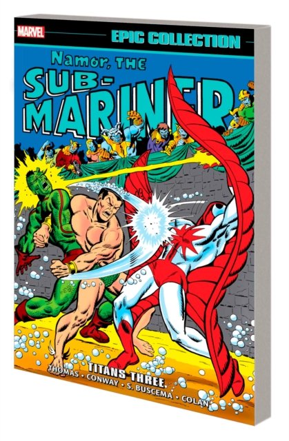 Cover for Marvel Various · Namor The Sub-Mariner Epic Collection: Titans Three (Paperback Book) (2024)