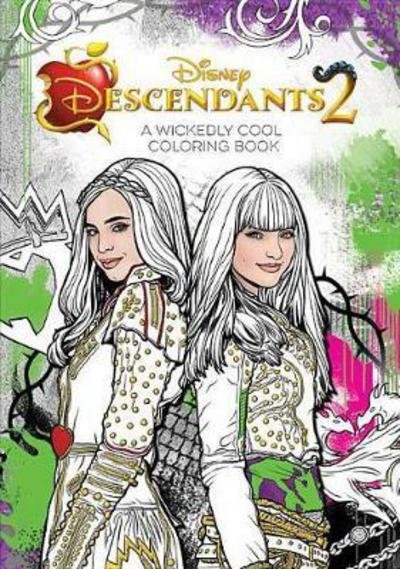 Cover for Disney Book Group · Descendants 2 a Wickedly Cool Coloring B (Pocketbok) (2017)