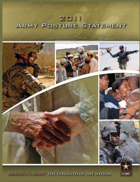 Cover for United States Army · 2011 Army Posture Statement (Paperback Book) (2012)