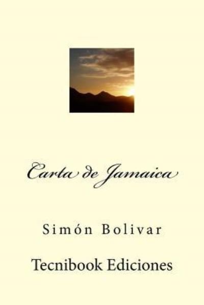 Cover for Sim Bolivar · Carta de Jamaica (Paperback Bog) (2015)