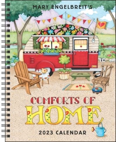 Mary Engelbreit's 12-Month 2023 Monthly / Weekly Planner Calendar: Comforts of Home - Mary Engelbreit - Merchandise - Andrews McMeel Publishing - 9781524872397 - 3. Mai 2022