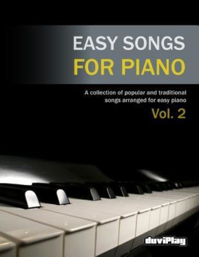 Cover for Tomeu Alcover · Easy Songs for Piano. Vol 2 (Paperback Book) (2017)