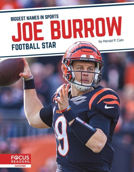 Cover for Harold P. Cain · Joe Burrow: Football Star - Biggest Names in Sports Set 7 (Paperback Book) (2022)