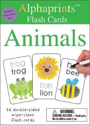 Cover for Roger Priddy · Animals: Alphaprints Flash Cards - Alphaprints Flash Cards (Flashcards) (2017)