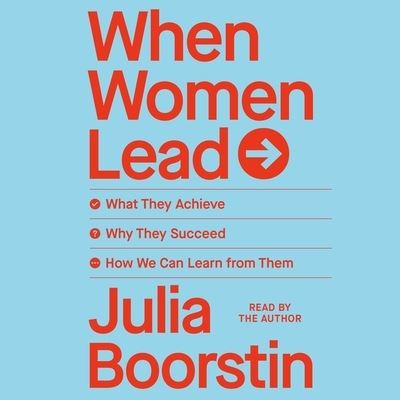 Cover for Julia Boorstin · When Women Lead (CD) (2022)