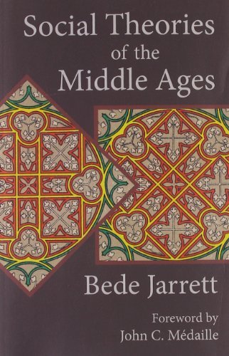 Cover for Bede Jarrett · Social Theories of the Middle Ages (Paperback Book) (2012)