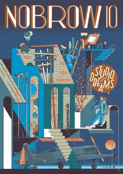 Cover for Nobrow 10: Studio Dreams - Nobrow Magazine (Paperback Book) (2018)