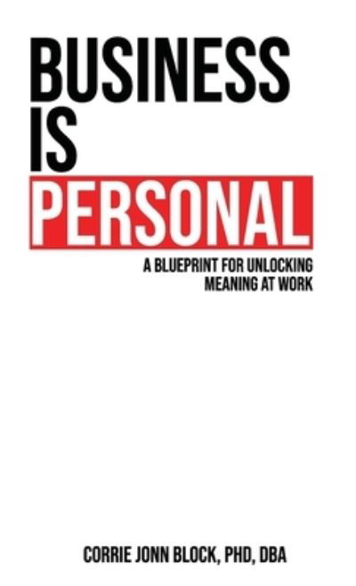 Cover for Corrie Block · Business is Personal (Hardcover bog) (2021)