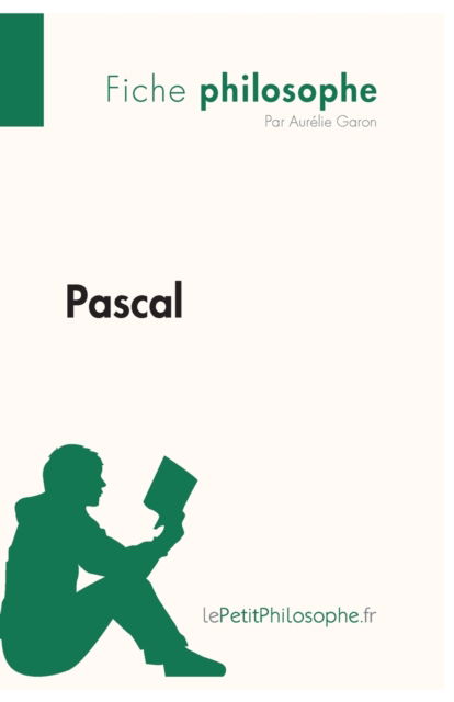 Cover for Lepetitphilosophe · Pascal (Fiche philosophe) (Paperback Bog) (2013)
