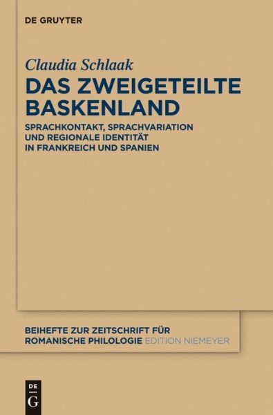 Cover for Schlaak · Das zweigeteilte Baskenland (Book) [German edition] (2014)