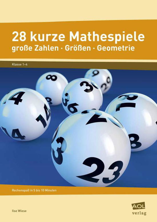 Cover for Ilse Wiese · 28 kurze Mathespiele (Pamphlet) (2014)