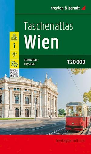 Vienna City Pocket Atlas - Freytag + Berndt - Books - Freytag-Berndt - 9783707921397 - April 1, 2022