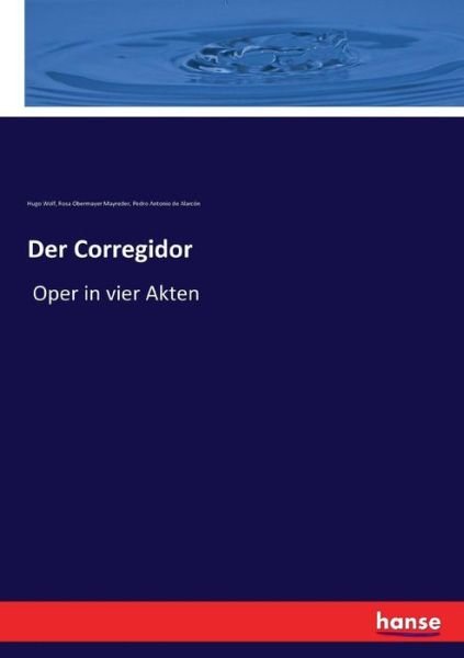 Cover for Wolf · Der Corregidor (Buch) (2020)