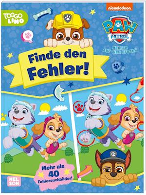 Cover for PAW Patrol: Finde den Fehler! (Book) (2023)