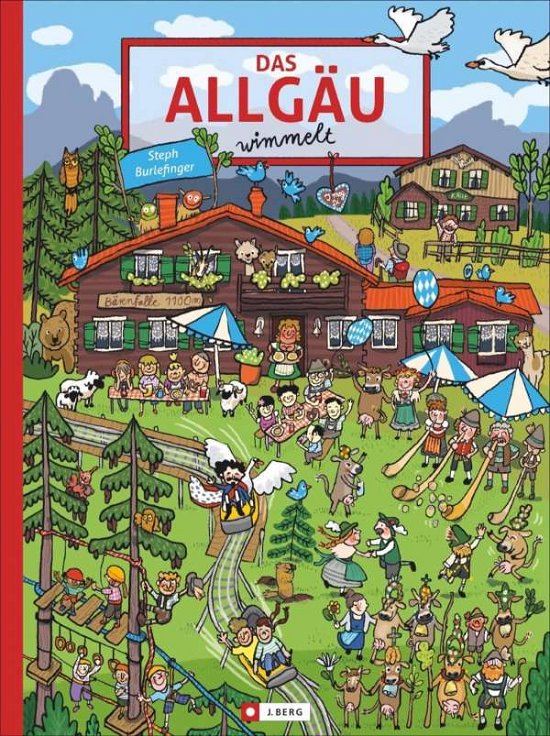 Cover for Burlefinger · Das Allgäu wimmelt (Buch)
