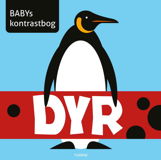 Cover for BABYs kontrastbog – Dyr (Kartonbuch) [1. Ausgabe] (2023)