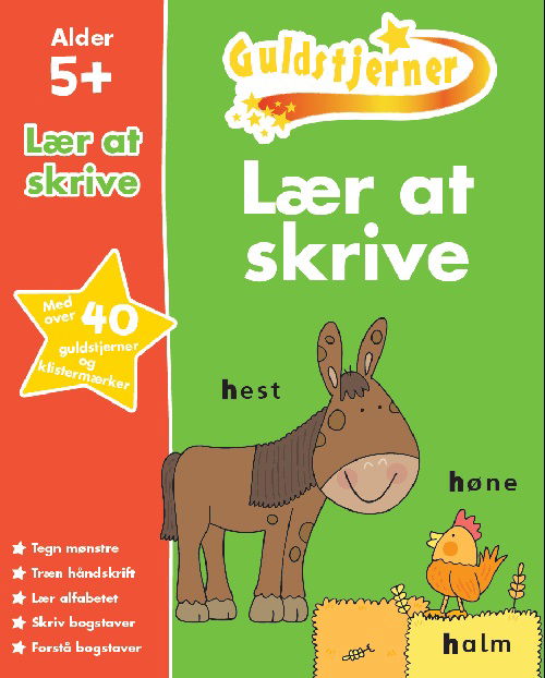 Guldstjerner: Guldstjerner - Lær at skrive - - Books - Karrusel Forlag - 9788771314397 - July 10, 2020