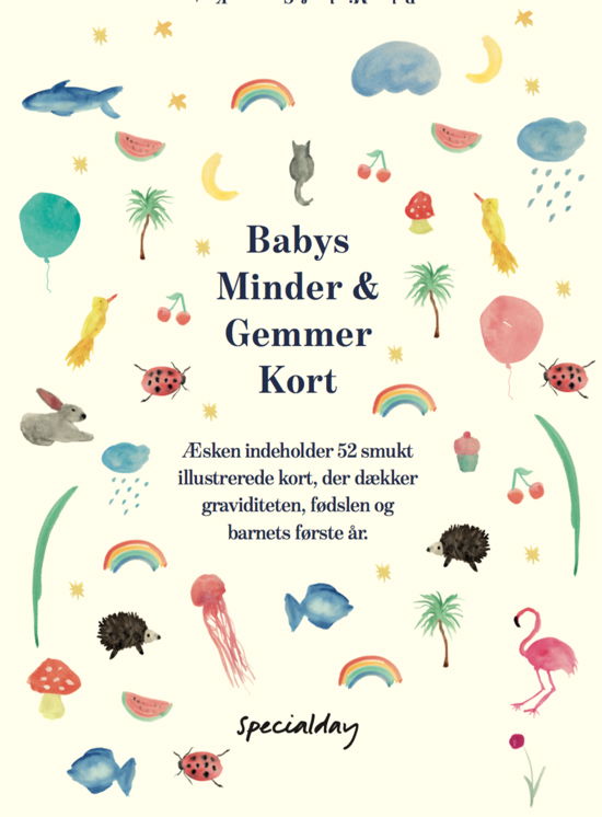 Cover for Rikke Max Lénart &amp; Tanja Bjerring · Babys Minder &amp; Gemmer Kort Display med 6 pakker (TILBEHØR) [1. udgave] (2016)