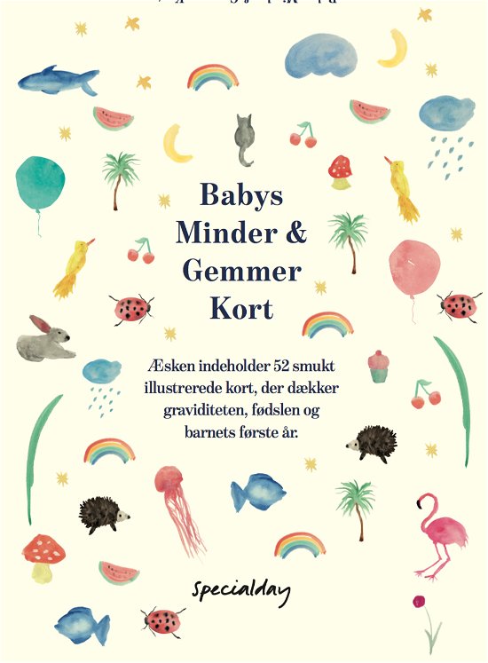 Babys Minder & Gemmer Kort Display med 6 pakker - Rikke Max Lénart & Tanja Bjerring - Merchandise - SPECIALDAY - 9788792021397 - November 21, 2016