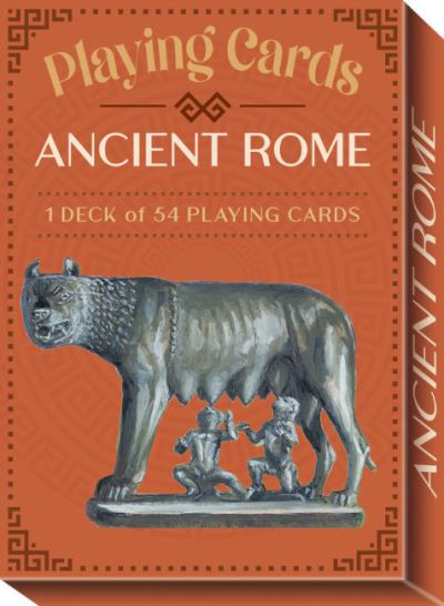 Cover for Baraldi, Severino (Severino Baraldi) · Ancient Rome Playing Cards (Flashcards) (2024)